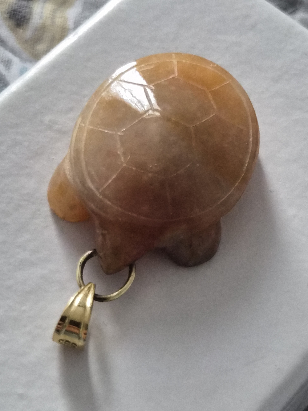 14k Turtle Pendant